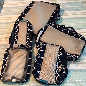 Set of 5 packing cubes NEW